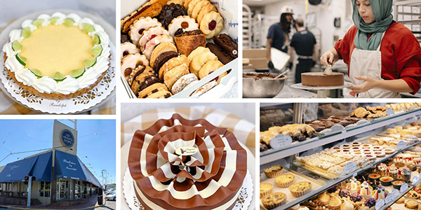 Collage of images of Pastries by Randolph