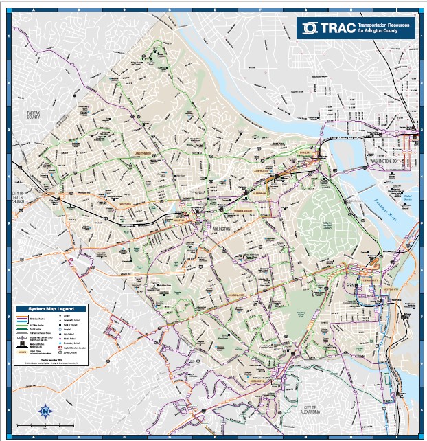 Thumbnail image, Arlington's Car-Free Diet Map