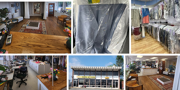 Collage of Millie's Tailoring and Dry Cleaning