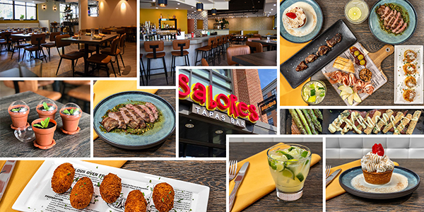 Collage of Sabores spotlight